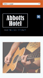 Mobile Screenshot of abbottshotel.com.au